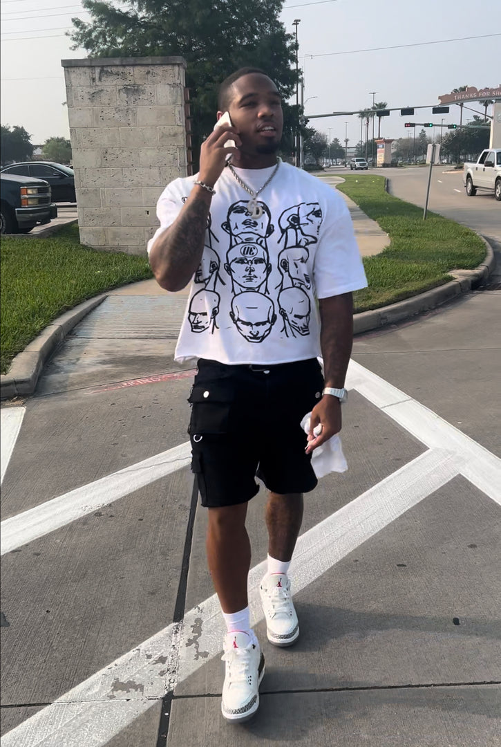 SENSITIVE FRIENDS tee (white)