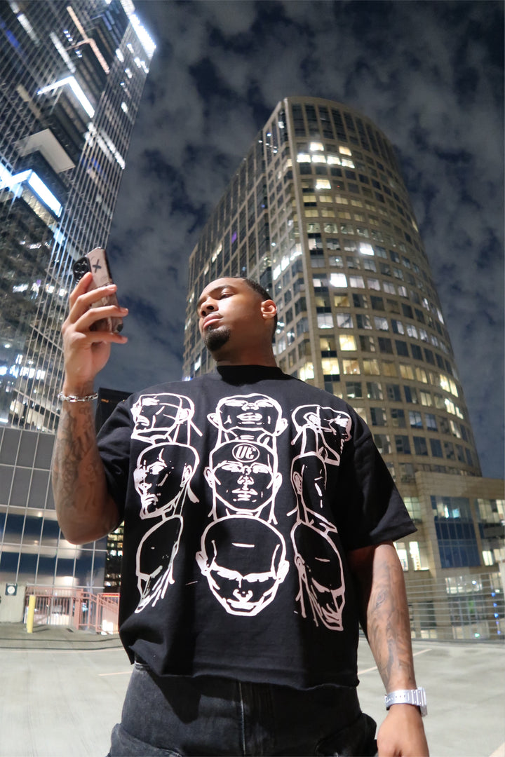 SENSITIVE FRIENDS tee (black)