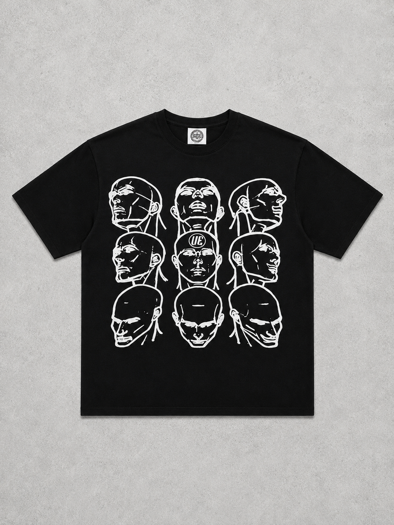 SENSITIVE FRIENDS tee (black)