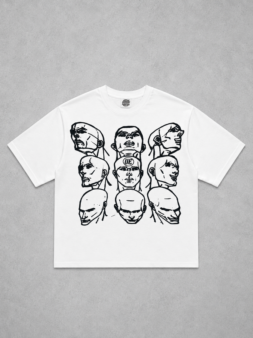 SENSITIVE FRIENDS tee (white)